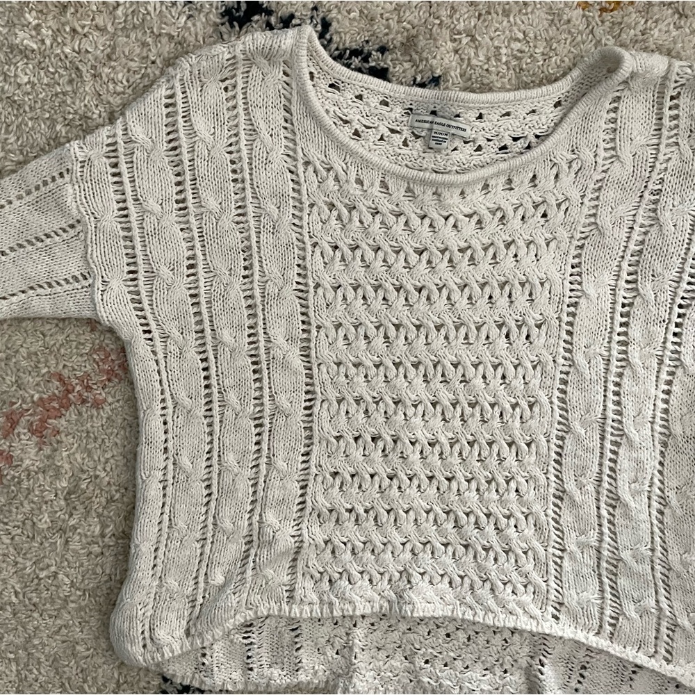 American Eagle Outfitters Cable Knit Sweater